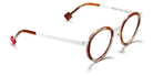 Sabine Be® Be Lucky - Shiny Vintage Horn / Satin White Eyeglasses