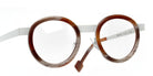 Sabine Be® Be Lucky - Shiny Vintage Horn / Satin White Eyeglasses
