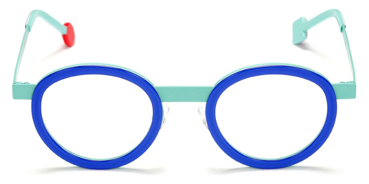 Sabine Be® Be Lucky - Translucent Majorelle Blue Glossy Turquoise White / Satin Turquoise Eyeglasses