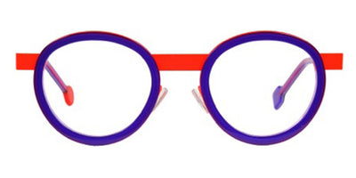 Sabine Be® Be Lucky - Shiny Purple / Satin Neon Orange Eyeglasses