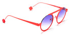 Sabine Be® Be Mood Slim Sun - Satin Neon Orange Sunglasses