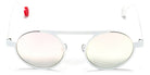 Sabine Be® Be Mood Slim Sun - Satin White Sunglasses