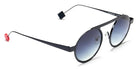 Sabine Be® Be Mood Slim Sun - Shiny Navy Blue Sunglasses