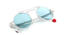Sabine Be® Be Mood Sun - Shiny Crystal / Turquoise Lenses Sunglasses