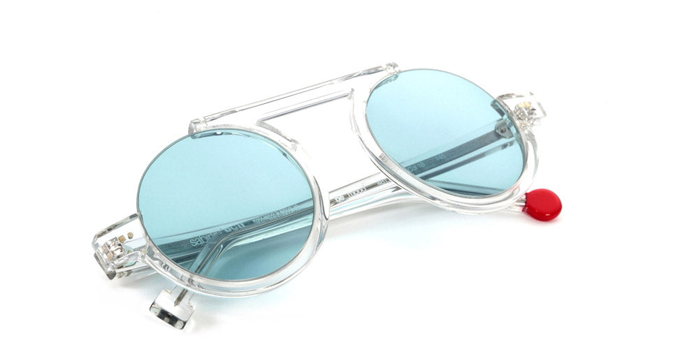 Sabine Be® Be Mood Sun - Shiny Crystal / Turquoise Lenses Sunglasses