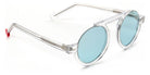Sabine Be® Be Mood Sun - Shiny Crystal / Turquoise Lenses Sunglasses