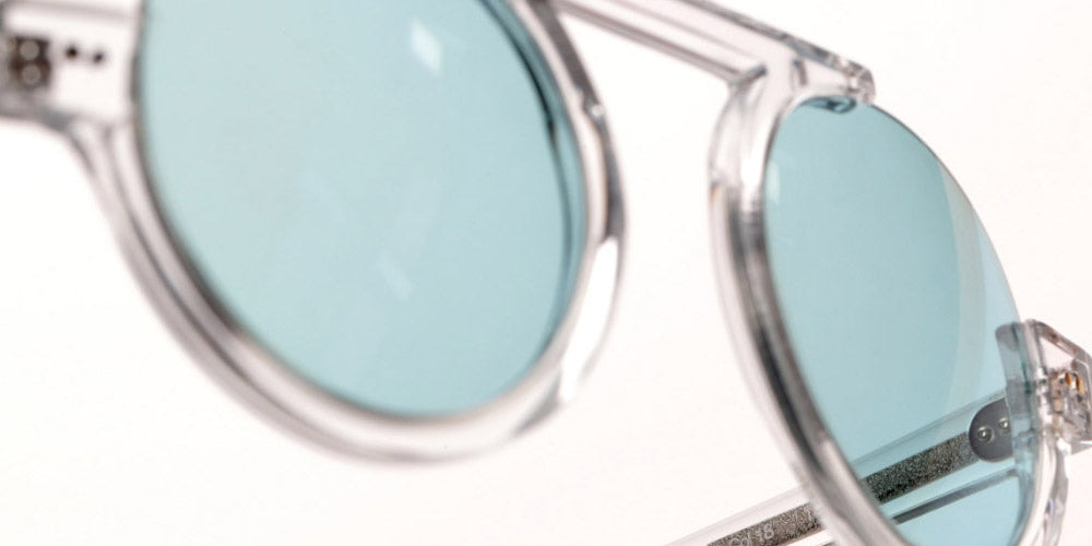 Sabine Be® Be Mood Sun - Shiny Crystal / Turquoise Lenses Sunglasses