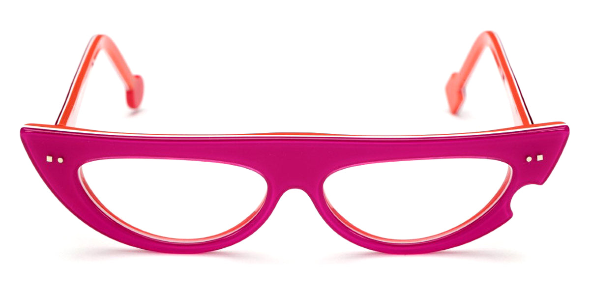 Sabine Be® Be Muse - Shiny Translucent Fichsia / White / Shiny Orange Eyeglasses