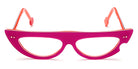 Sabine Be® Be Muse - Shiny Translucent Fichsia / White / Shiny Orange Eyeglasses