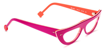Sabine Be® Be Muse - Shiny Translucent Fichsia / White / Shiny Orange Eyeglasses