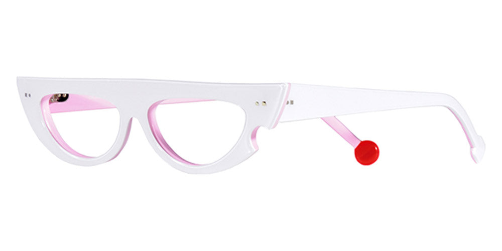 Sabine Be® Be Muse - Shiny Crystal / White / Shiny Baby Pink Eyeglasses
