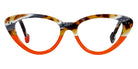 Sabine Be® Be Pretty - Shiny Vintage Tortoise / Shiny Orange Eyeglasses