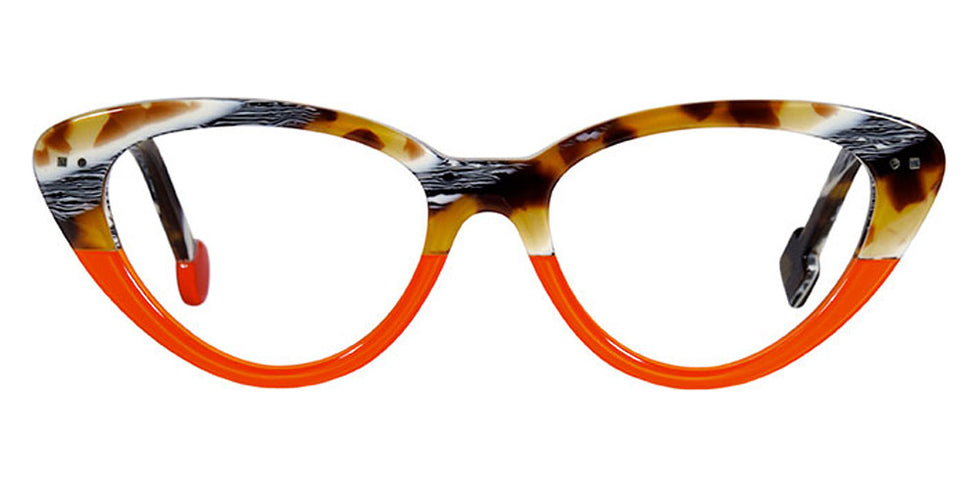 Sabine Be® Be Pretty - Shiny Vintage Tortoise / Shiny Orange Eyeglasses