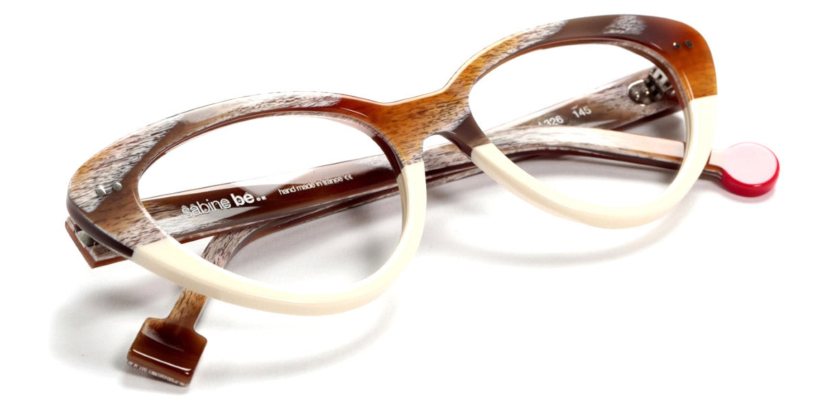 Sabine Be® Be Pretty - Shiny Vintage Horn / Shiny Ivory Eyeglasses