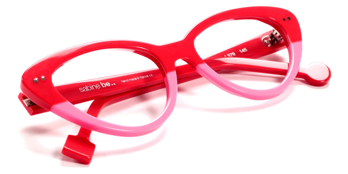 Sabine Be® Be Pretty - Shiny Neon Coral / Shiny Neon Pink Eyeglasses
