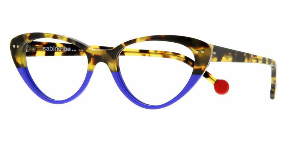 Sabine Be® Be Pretty - Shiny Fawn Tortoise / Shiny Blue Majorelle Eyeglasses