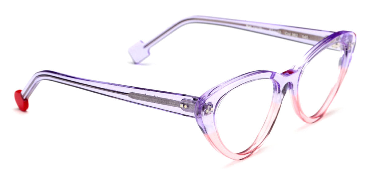 Sabine Be® Be Pretty - Shiny Translucent Purple / Shiny Translucent Peach Eyeglasses