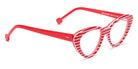 Sabine Be® Be Pretty Stripe - Shiny Red Fat Stripes Eyeglasses