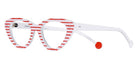 Sabine Be® Be Pretty Stripe - Shiny Red Slim Stripes Eyeglasses