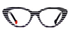 Sabine Be® Be Pretty Stripe - Shiny Navy Blue Fat Stripes Eyeglasses