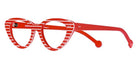 Sabine Be® Be Pretty Stripe - Shiny Red Fat Stripes Eyeglasses