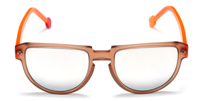 Sabine Be® Be Rebel Sun - Matte Translucent Beige / Matte Neon Translucent Orange Sunglasses