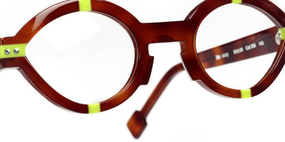 Sabine Be® Be Sexy - Shiny Blonde Tortoise / Shiny Neon Yellow Eyeglasses