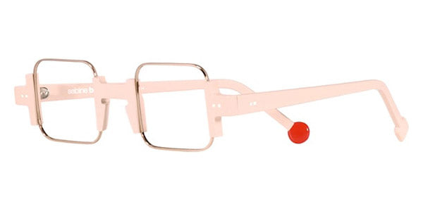 Sabine Be® Be Square - Shiny Nude / Polished Rose Gold Eyeglasses