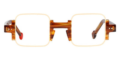 Sabine Be® Be Square - Shiny Blonde Veined Tortoise / Satin Ivory Eyeglasses