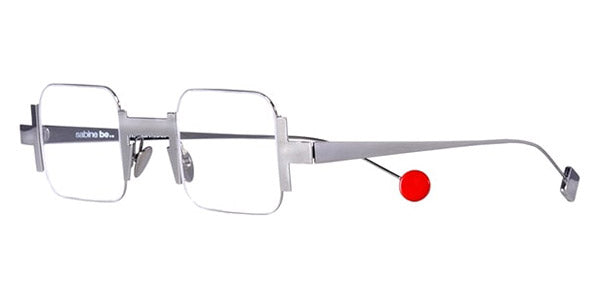 Sabine Be® Be Square Slim - Polished Palladium Eyeglasses