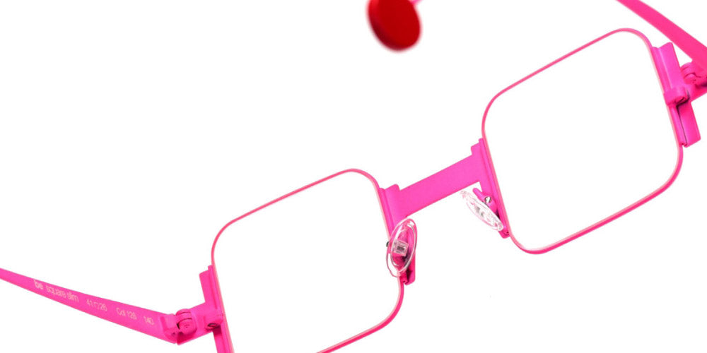 Sabine Be® Be Square Slim - Satin Neon Pink Eyeglasses