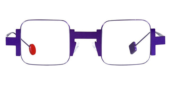 Sabine Be® Be Square Slim - Satin Neon Purple Eyeglasses