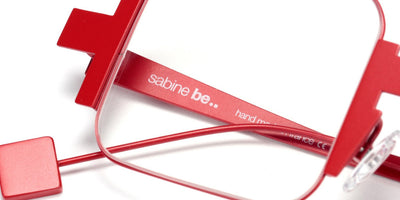 Sabine Be® Be Square Slim - Satin Red Eyeglasses