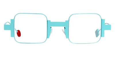 Sabine Be® Be Square Slim - Satin Turquoise Eyeglasses