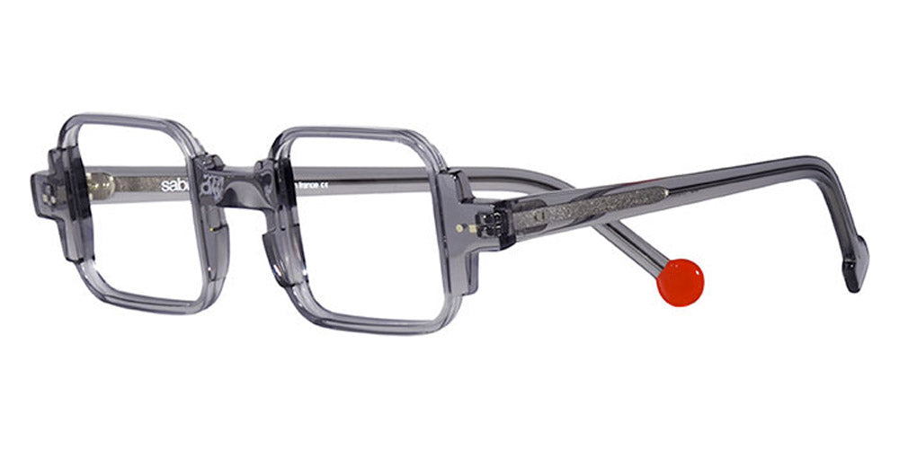 Sabine Be® Be Square Swell - Shiny Translucent Grey Eyeglasses
