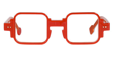 Sabine Be® Be Square Swell - Shiny Translucent Red / White / Shiny Orange Eyeglasses
