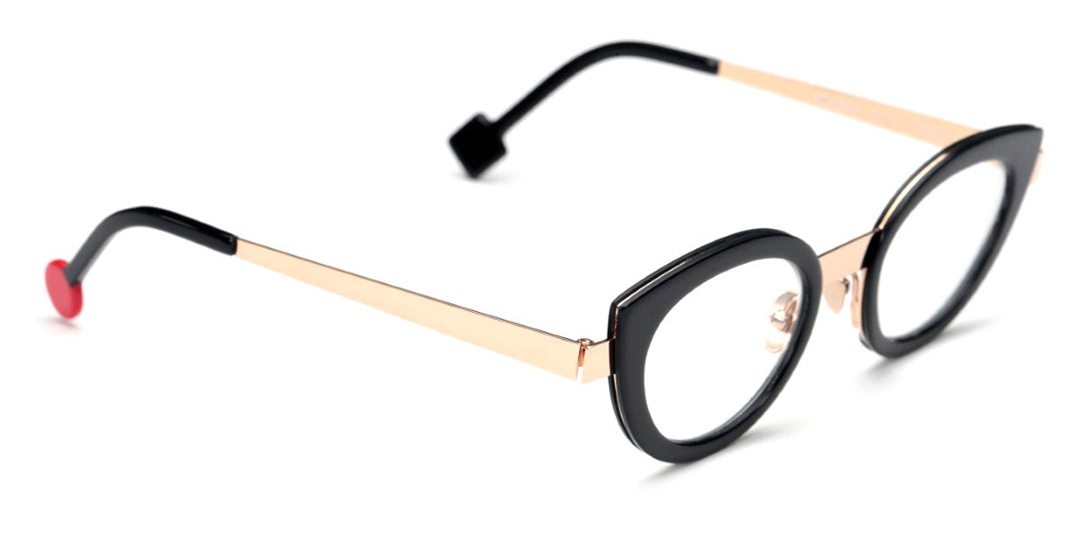 Sabine Be® Be String - Shiny Midnight Blue / Polished Rose Gold Eyeglasses