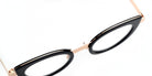 Sabine Be® Be String - Shiny Midnight Blue / Polished Rose Gold Eyeglasses