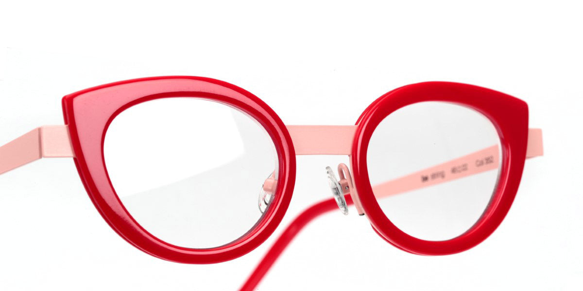 Sabine Be® Be String - Shiny Coral Satin / Satin Salmon Eyeglasses
