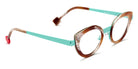 Sabine Be® Be String - Shiny Vintage Horn / Satin Turquoise Eyeglasses