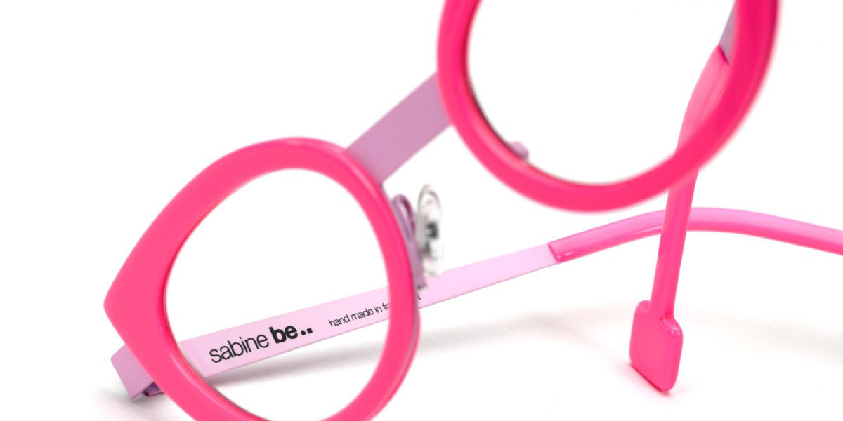 Sabine Be® Be String - Shiny Neon Pink / Satin Baby Pink Eyeglasses