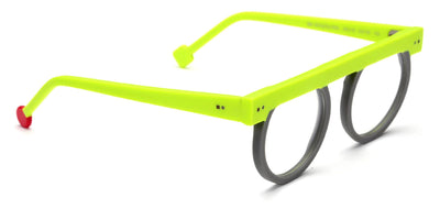 Sabine Be® Be Strong By Mina - Matte Neon Yellow / Matte Solid Grey Eyeglasses