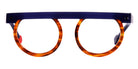 Sabine Be® Be Strong By Mina - Shiny Navy Blue / Shiny Blond Veined Tortoise Eyeglasses