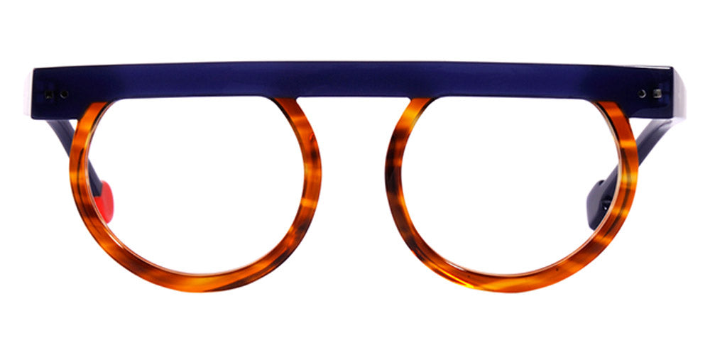 Sabine Be® Be Strong By Mina - Shiny Navy Blue / Shiny Blond Veined Tortoise Eyeglasses