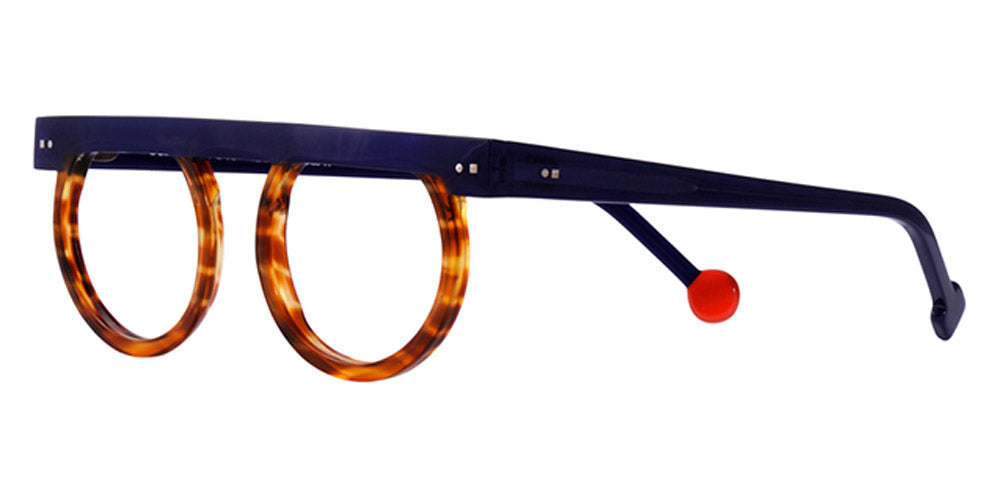 Sabine Be® Be Strong By Mina - Shiny Navy Blue / Shiny Blond Veined Tortoise Eyeglasses