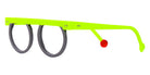 Sabine Be® Be Strong By Mina - Matte Neon Yellow / Matte Solid Grey Eyeglasses