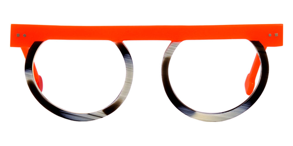 Sabine Be® Be Strong By Mina - Matte Miami Neon Orange / Matte Horn Eyeglasses