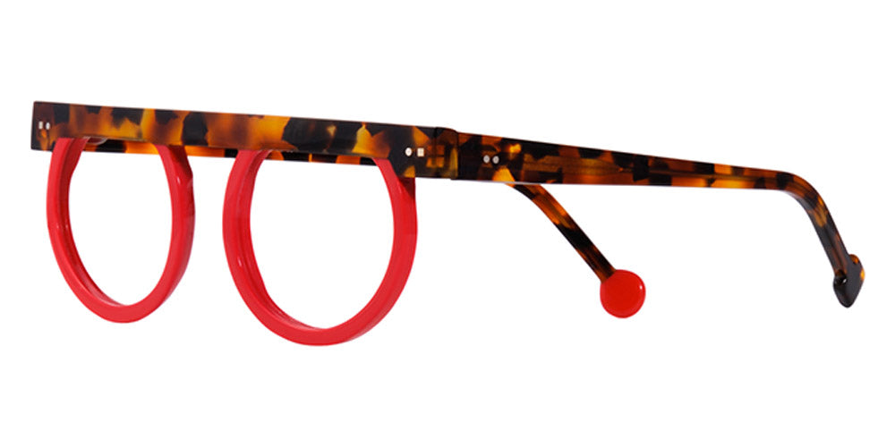 Sabine Be® Be Strong By Mina - Shiny Fawn Tortoise / Shiny Red Eyeglasses
