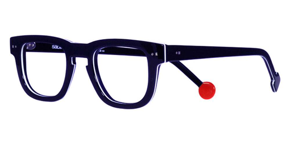 Sabine Be® Be Swag - Shiny Midnight Blue / White / Shiny Navy Blue Eyeglasses