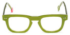 Sabine Be® Be Swag - Shiny Translucent Light Green / White / Shiny Translucent / Light Green Eyeglasses